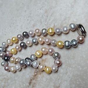 😍Honora 20" Pastels Pearl
